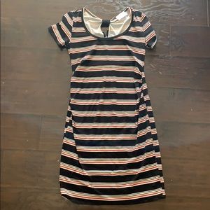 French Grey Maternity Dress XS